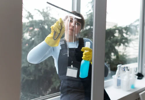 Nettoyage de vitres intérieures et extérieures à la Trinité-Porhoët
